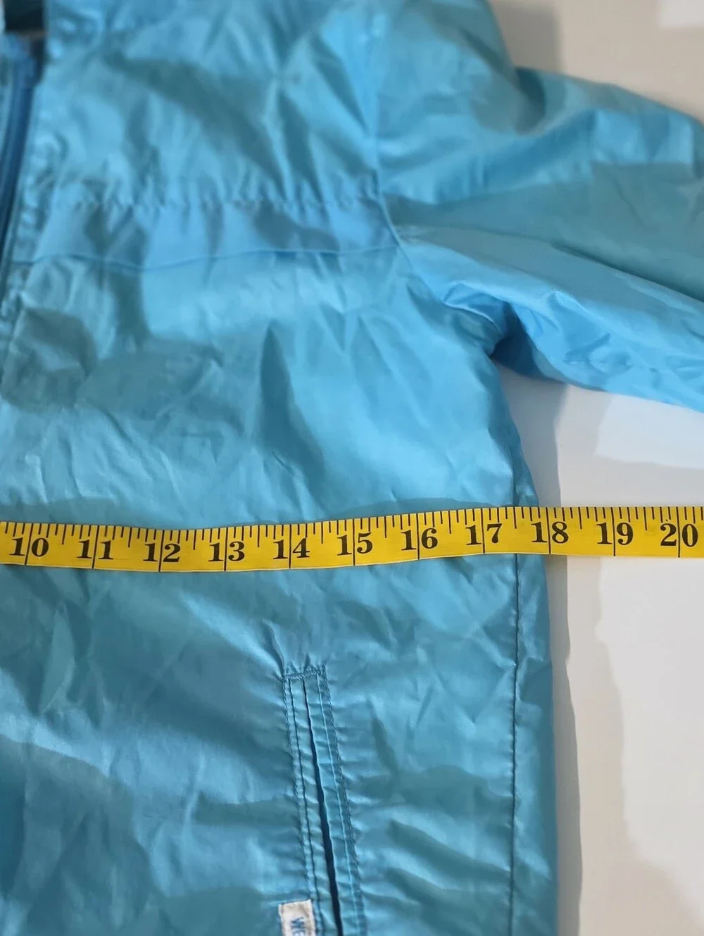 Kids Lightweight Blue Windbreaker Jacket
